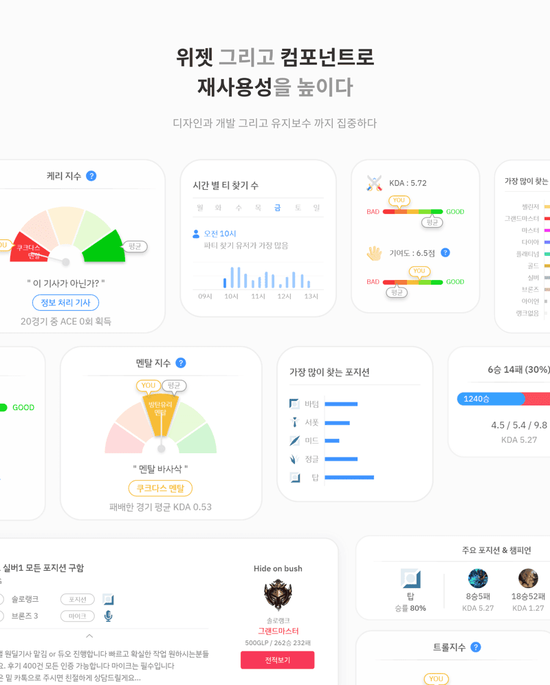 dble-LOL 전적검색 커뮤니티